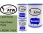 Preview: Land-Rover, Kent Green Pearl, LRC647 / HEX: 500ml Lackdose + 500ml Klarlack + 250ml Härter - Set, von ATW Autoteile West.